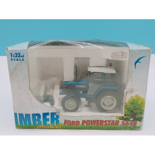 218 - Imber Ford Powerstar Tractor. Never Been Out of Box. Box Shows Wear.