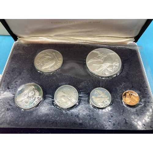 16 - 1973 British Virgin Islands Proof Set by Franklin Mint Uncirculated in Presentation Box with Certifi... 