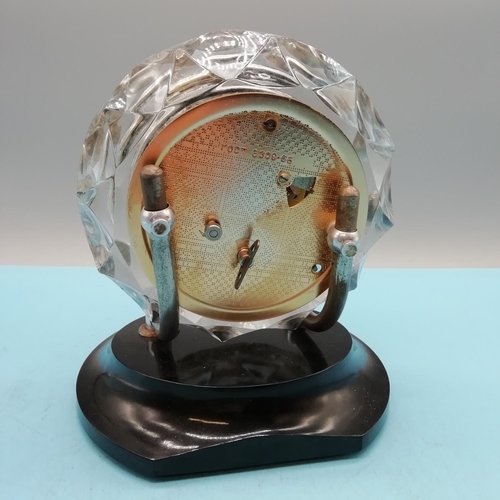 611 - Russian Mayak 8 Day Mantle Clock. Dated 1965 W/O.