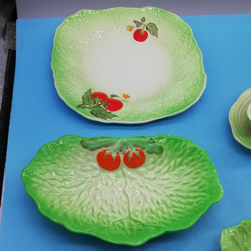 552 - Collection of Ceramic Salad Ware from Various Factories. Toast Rack A/F.