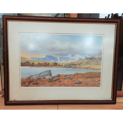 560 - Framed and Glazed Limited Edition 65/250 Max A.S.Hamblen Print. 70cm x 50cm.