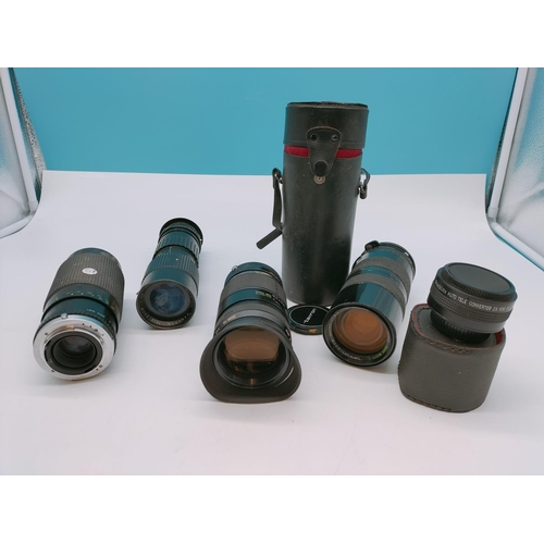 568 - Collection of Vintage Lenses.
