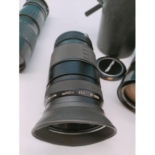 568 - Collection of Vintage Lenses.