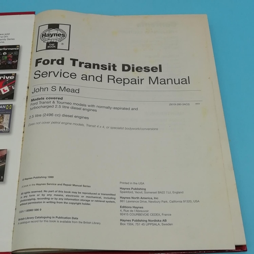 650 - Haynes Ford Transit 1986-1999 In-Line Engine (Diesel) Workshop Manual.