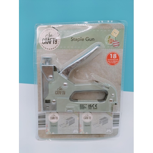 269 - New & Sealed 'So Crafty' Staple Gun and Staples.