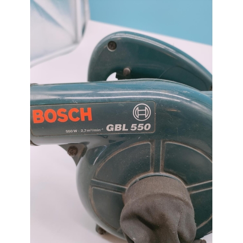 625 - Bosch 550w GBL 550 Small Hand Held 'Blow and Suc' Garden Vac.