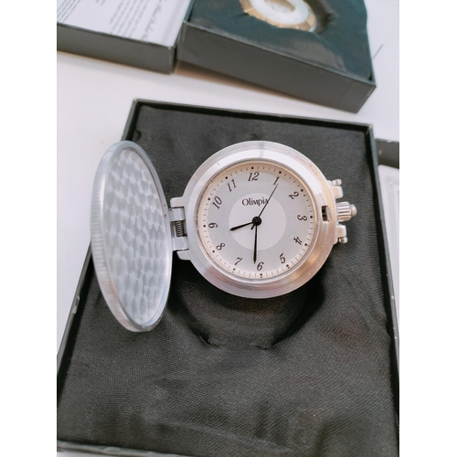 637 - Boxed Wind Up Pocket Watches (2).