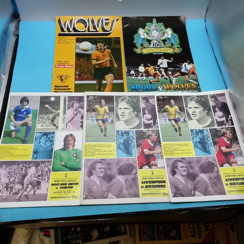 120A - Collection of Approx 30 FA Cup and Other Competitions Football Programmes.