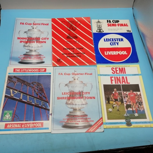 120A - Collection of Approx 30 FA Cup and Other Competitions Football Programmes.