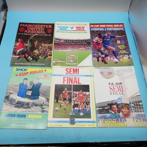 120A - Collection of Approx 30 FA Cup and Other Competitions Football Programmes.