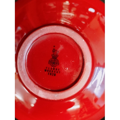 146 - Royal Doulton Flambe Pin Dish. 11cm Diameter.