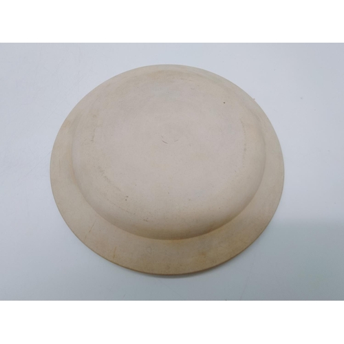 147 - Adams Jasper Ware Bowl and Plate. Largest Diameter 18.5cm.