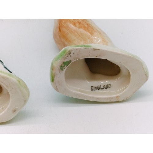 159 - Beswick 9cm Figures of Standing Mallard Ducks (2)