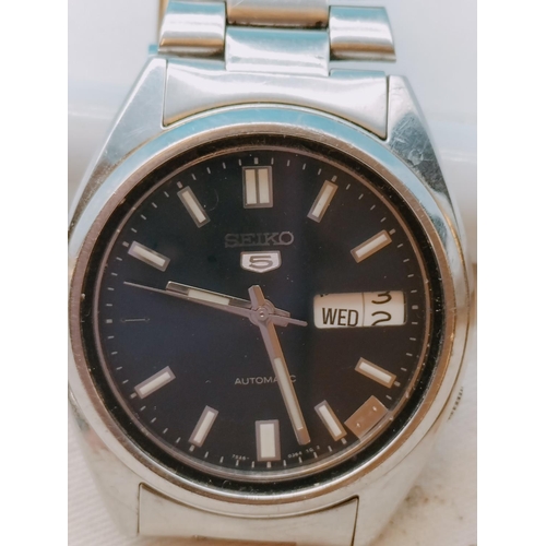 164 - Seiko Mens Self Winding Automatic Watch.