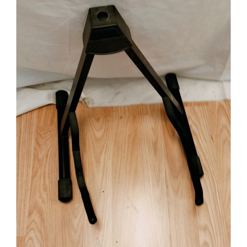 187 - Acoustic Guitar and Stand. 93cm Long. Collection Only.