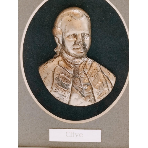 54 - Royal Hampshire Pewter Military Portraits (6). 10cm x 13cm.