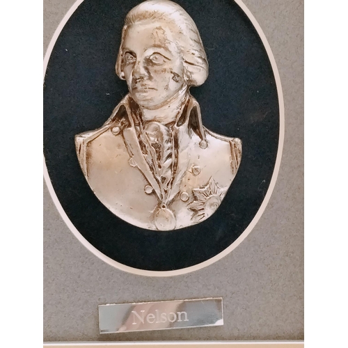 54 - Royal Hampshire Pewter Military Portraits (6). 10cm x 13cm.