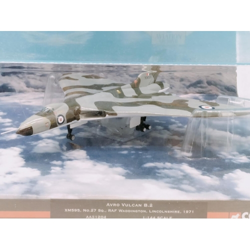 58 - Corgi Bomber Legends 1:144 Scale 'Avro Vulcan B2, No 27 Squadron XM595.