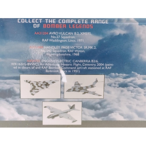58 - Corgi Bomber Legends 1:144 Scale 'Avro Vulcan B2, No 27 Squadron XM595.