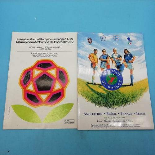 60A - Collection of 7 European Champions League/Other European Cup Football Programmes.