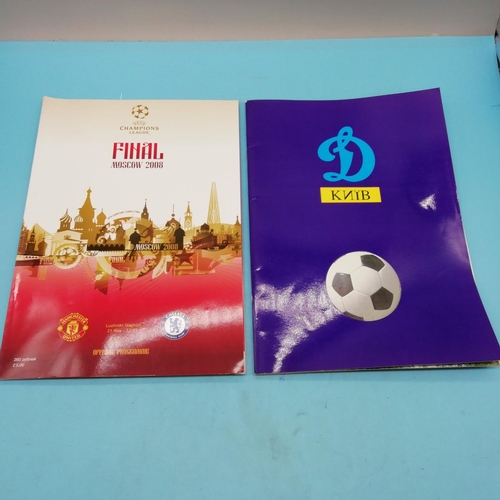 60A - Collection of 7 European Champions League/Other European Cup Football Programmes.