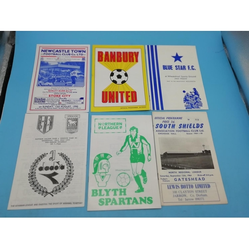 80A - Collection of Approx 50 Semi Professional/Non League Football Programmes.
