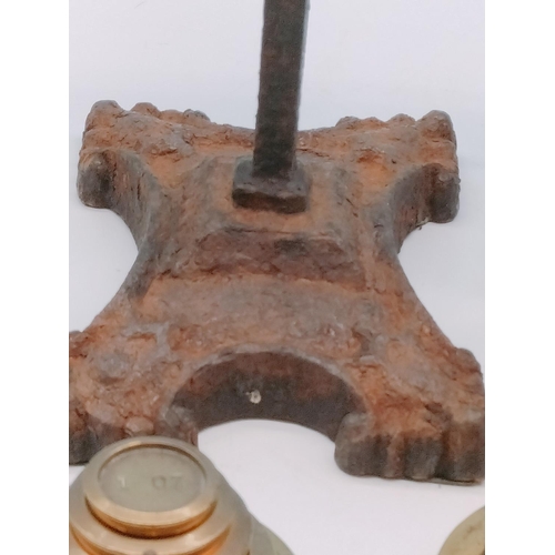 99 - Set of Counter Balance Scales with Brass Weights.