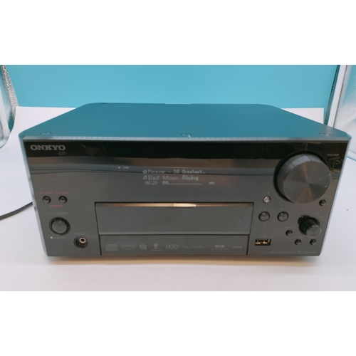 542 - ONKYO CD/HDD Receiver BR-925 UKD. W/O.