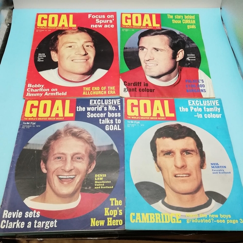 105A - Collection of Goal Magazines Nos 101-115.