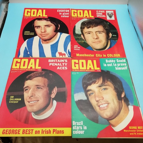 105A - Collection of Goal Magazines Nos 101-115.