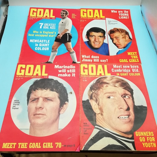 105A - Collection of Goal Magazines Nos 101-115.