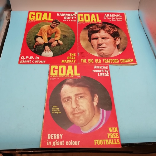 105A - Collection of Goal Magazines Nos 101-115.