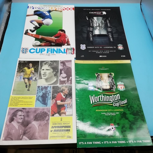 10A - Collection of Approx 46 'Liverpool FC' Football Programmes including League and Cup Competitions.