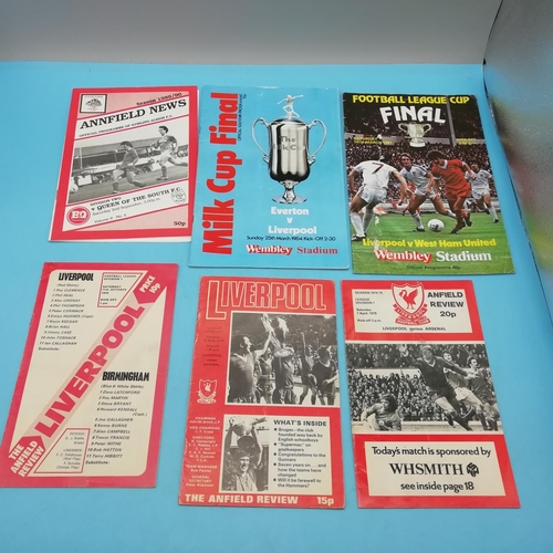 10A - Collection of Approx 46 'Liverpool FC' Football Programmes including League and Cup Competitions.