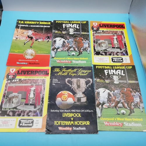 10A - Collection of Approx 46 'Liverpool FC' Football Programmes including League and Cup Competitions.