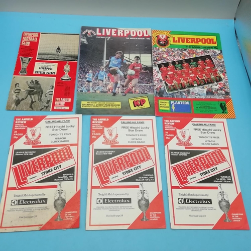 10A - Collection of Approx 46 'Liverpool FC' Football Programmes including League and Cup Competitions.