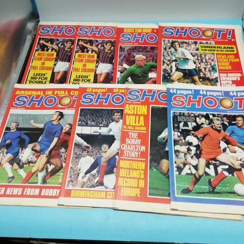 110A - Collection of Approx 46 Shoot Magazines 1969-1972.