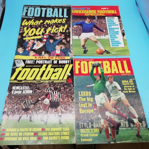 120A - Football Monthly and Other Magazines 1966-1970. (11).