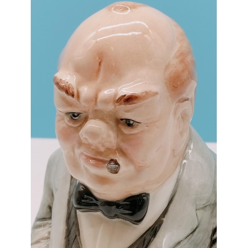 140 - Bairstow Manor Collectables Prototype 22cm Figure 'Winston Churchill'.