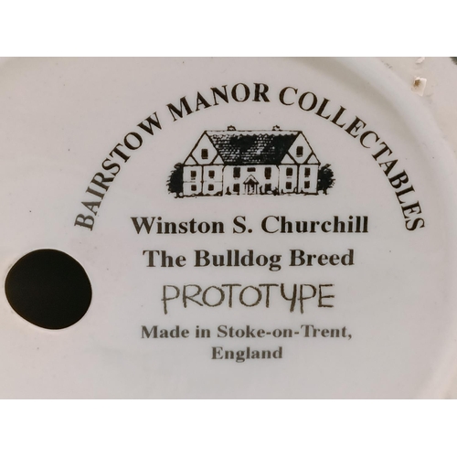 140 - Bairstow Manor Collectables Prototype 22cm Figure 'Winston Churchill'.