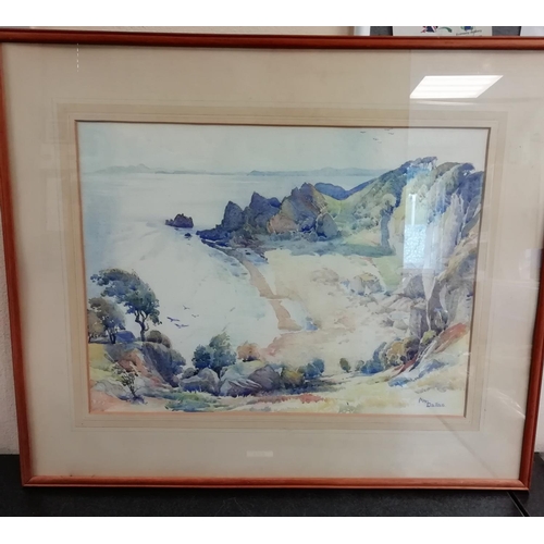 181 - Framed and Glazed Watercolour of 'Wigton Bay, Galloway, Scotland by Ann Dallas (1908-1997). Signed a... 