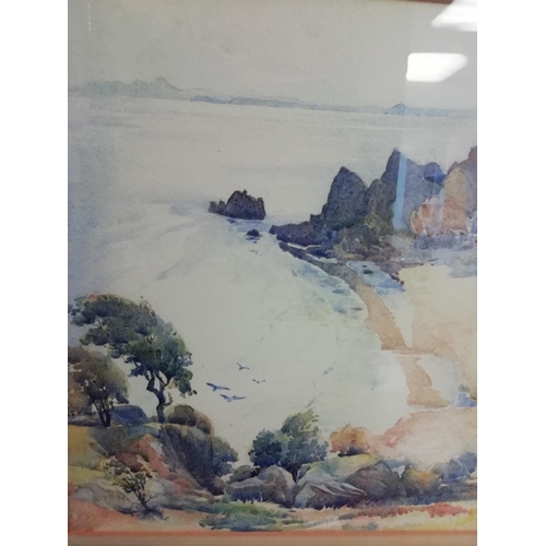 181 - Framed and Glazed Watercolour of 'Wigton Bay, Galloway, Scotland by Ann Dallas (1908-1997). Signed a... 