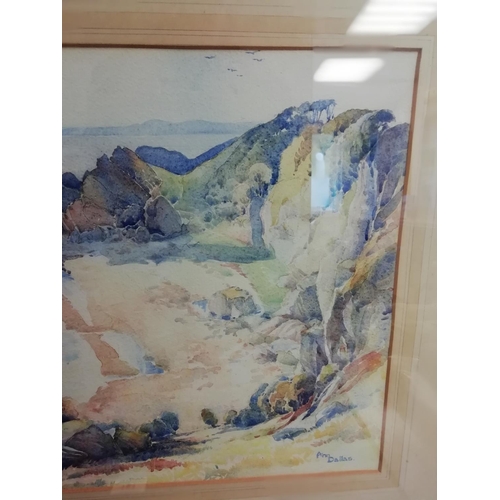 181 - Framed and Glazed Watercolour of 'Wigton Bay, Galloway, Scotland by Ann Dallas (1908-1997). Signed a... 