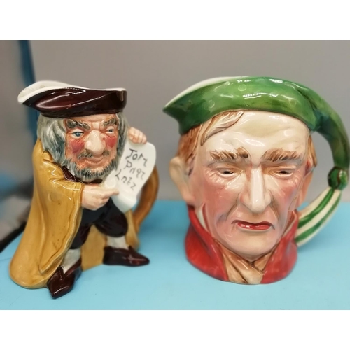 198 - Collection of Character Jugs (8).