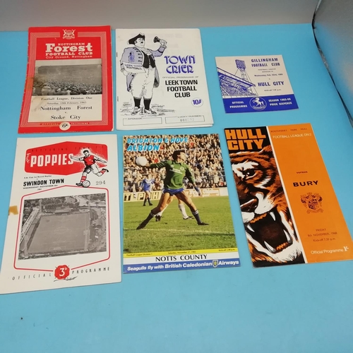 25A - Collection of Approx 55 Various Teams Football Programmes including Non League and European.