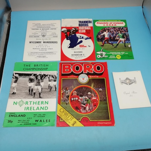 25A - Collection of Approx 55 Various Teams Football Programmes including Non League and European.