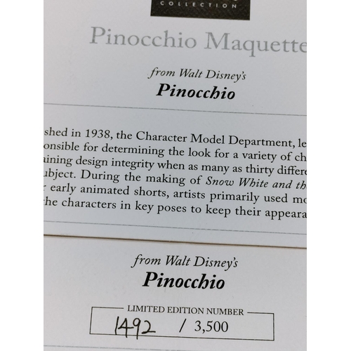 281 - Boxed Walt Disney Archives Collection Limited Edition 1492/3500 'Pinocchio Maquette' Figure. 19cm Ta... 