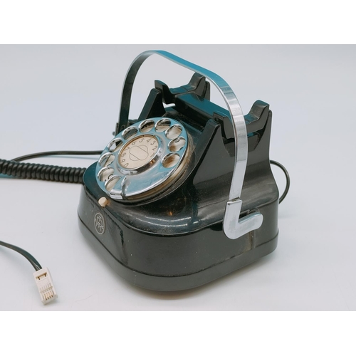 293 - Vintage FTTR Belgian Metal Bodied Bell Telephone.