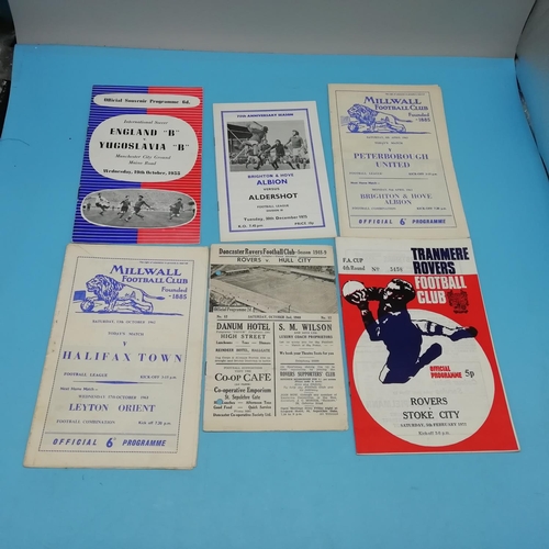 30A - Collection of Approx 80 Various Teams, Leagues and International Football Programmes to include 1948... 