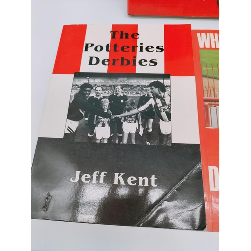 325 - Quantity of Books on Stoke City FC and the Potteries (8).